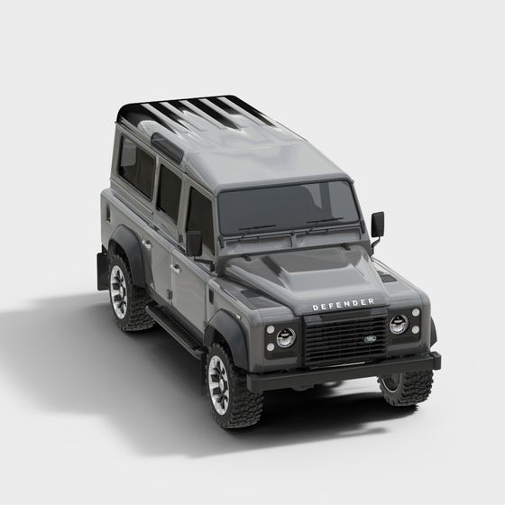Defender SUV 3D model for Creative Projects