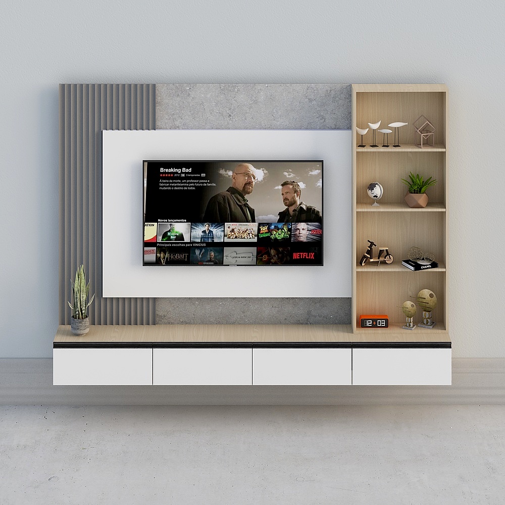 1. Living Room TV Unit