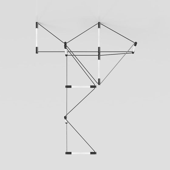 Suspended Geometric Framework 3D model