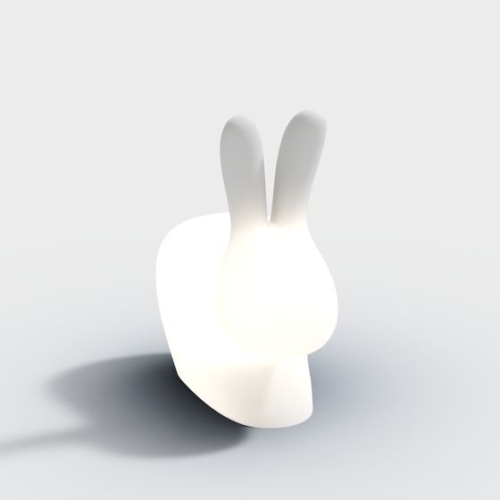 Bunny Lamp 3D model for Creative Projects