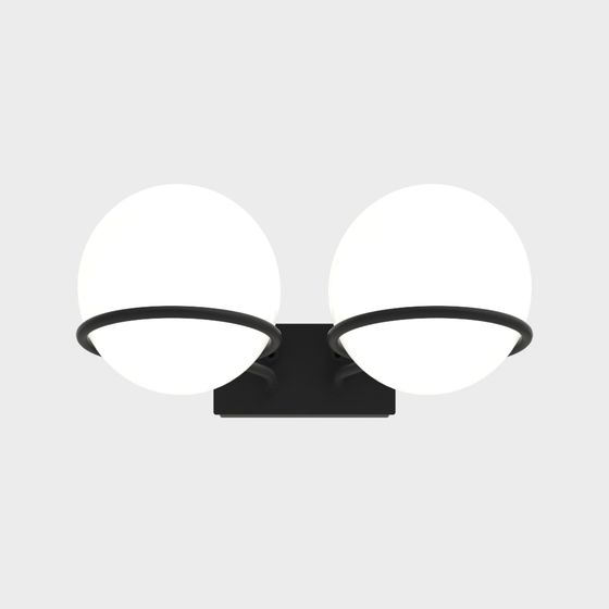 Elegant Double-Headed Wall Lamp 3D model for Modern Interiors