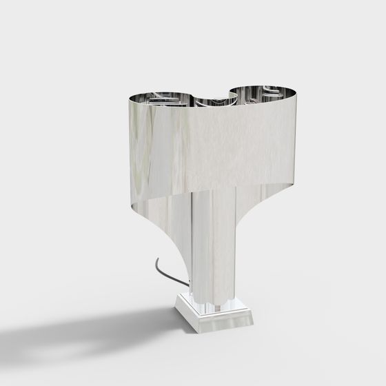 Flowing Lamp 3D model for Modern Interiors