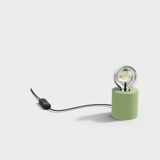 Stylish Table Lamp 3D model for Creative Projects