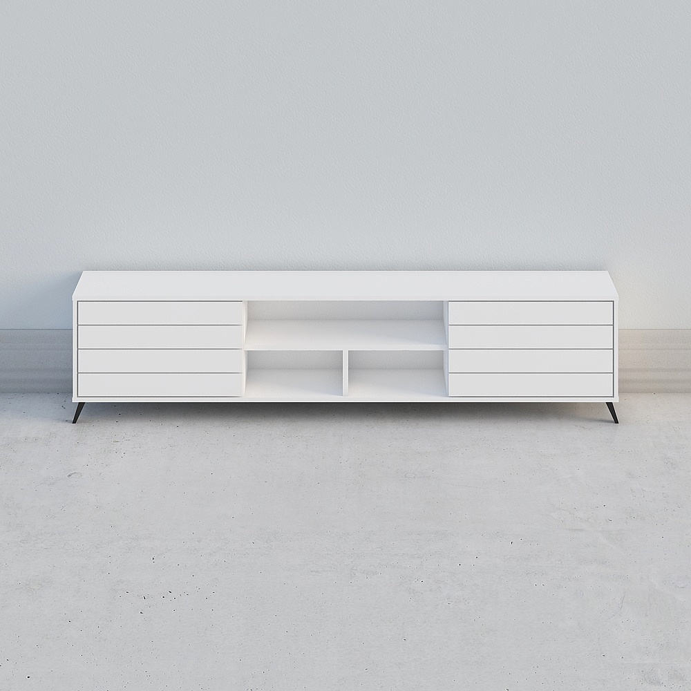 1.8m TV Cabinet with Horizontal Door