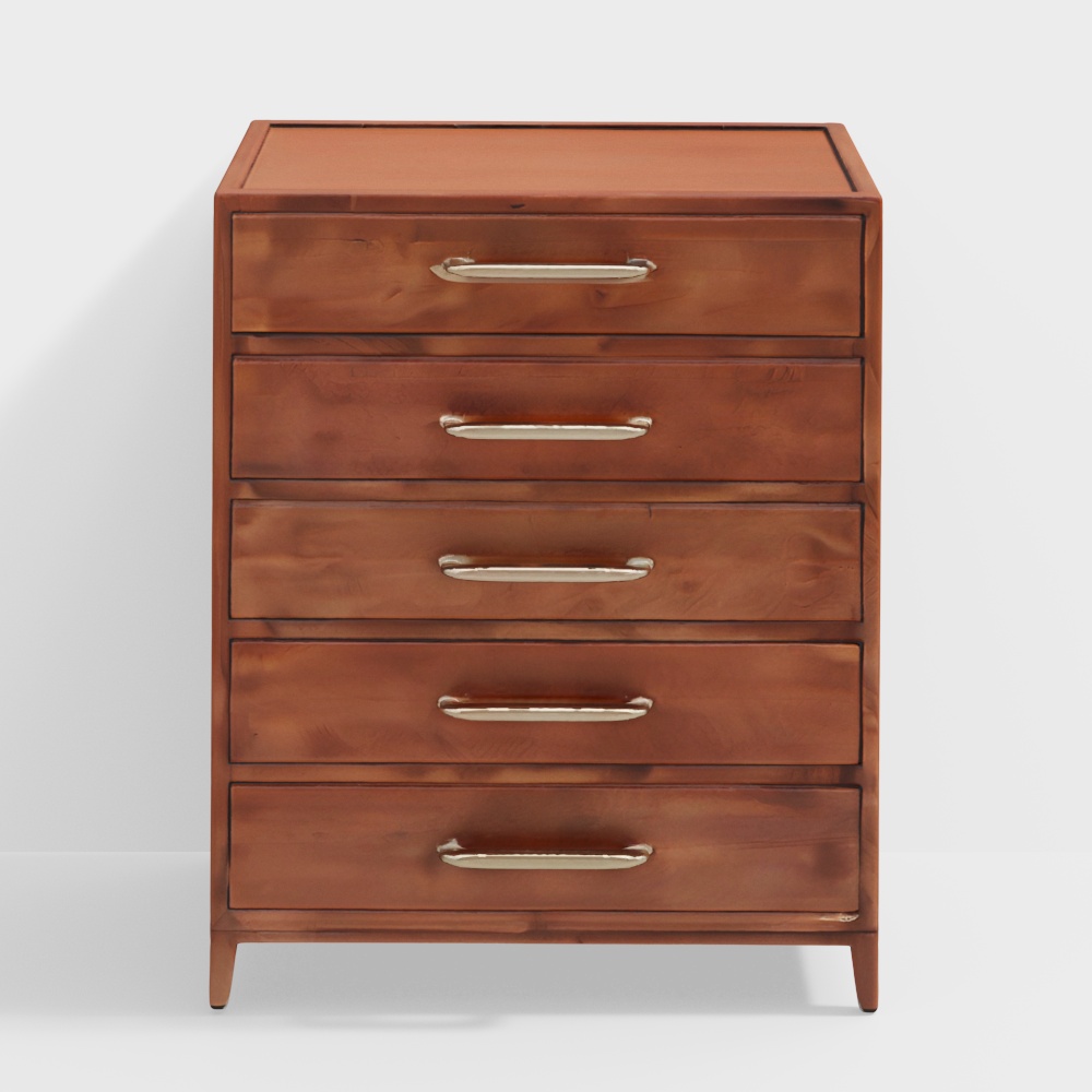 Chest of Drawers in Danish Teak Finish