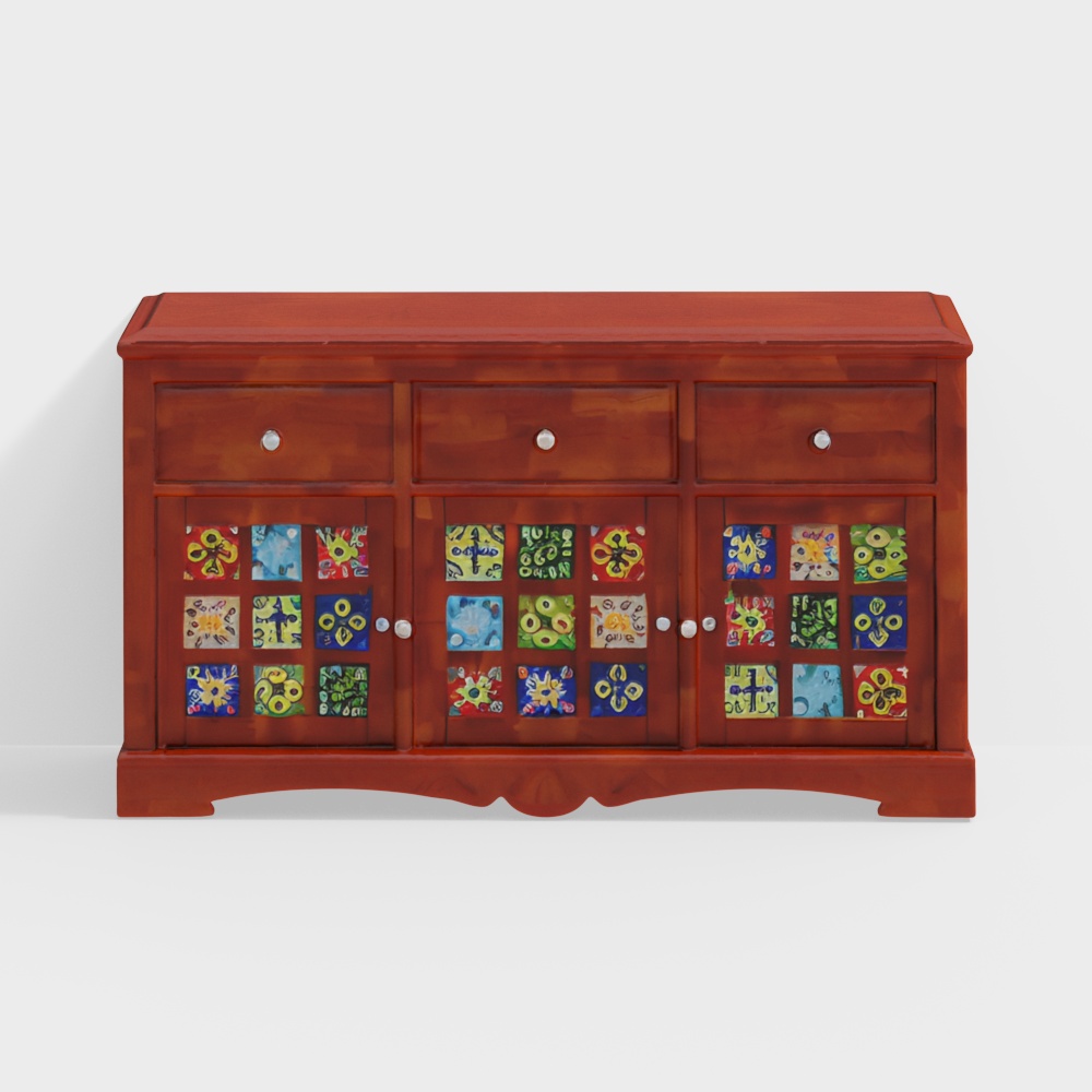 Izzo Solid Wood Sideboard