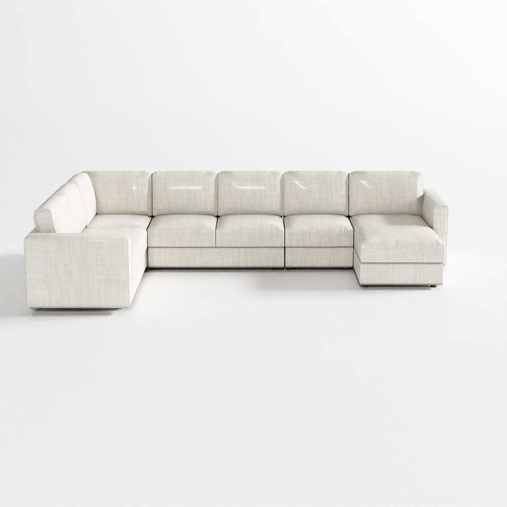 IKEA Vilme 7-Seater Sofa in Beige