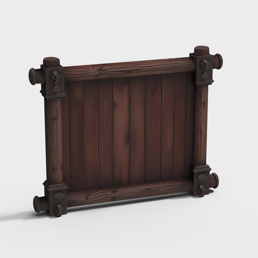 Ограждение в игровом стиле