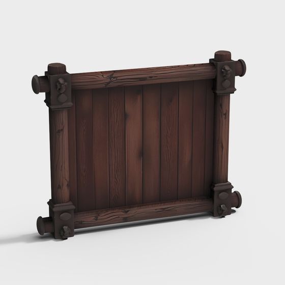 Ограждение в игровом стиле