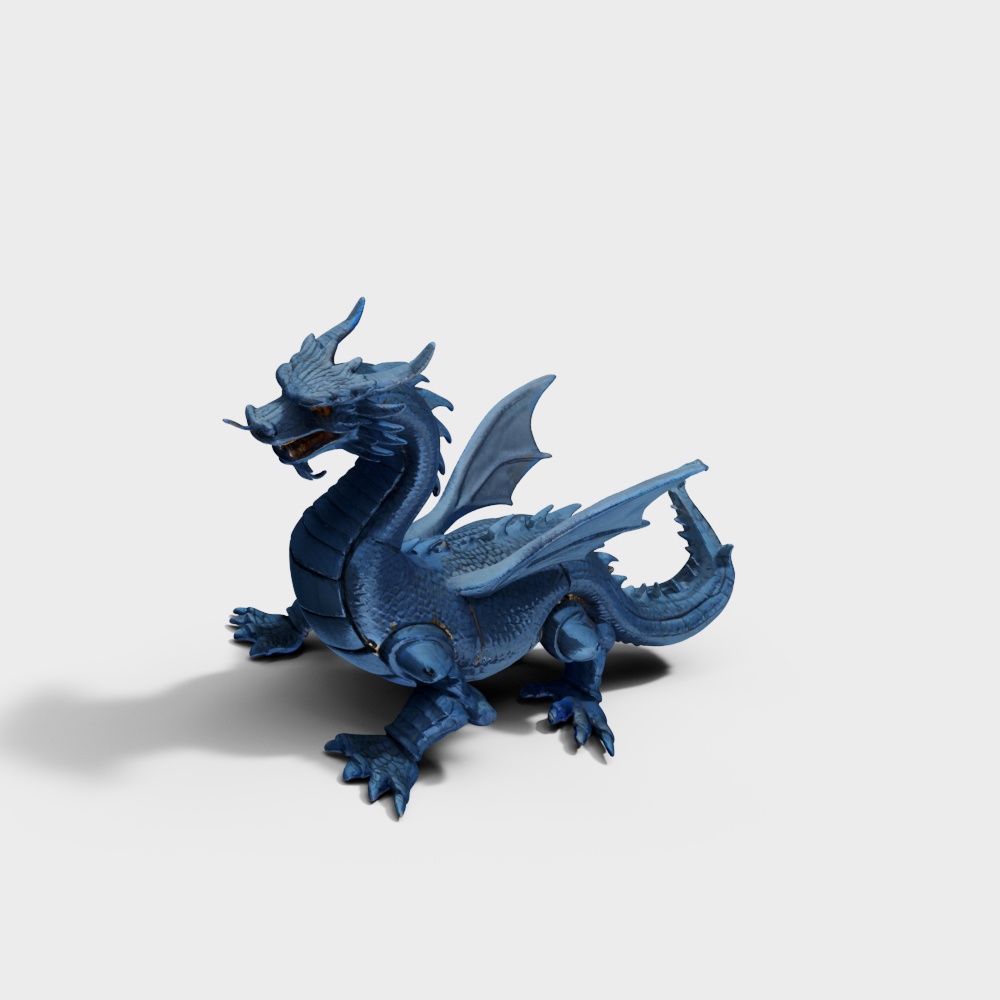 ของเล่นมังกรการ์ตูน