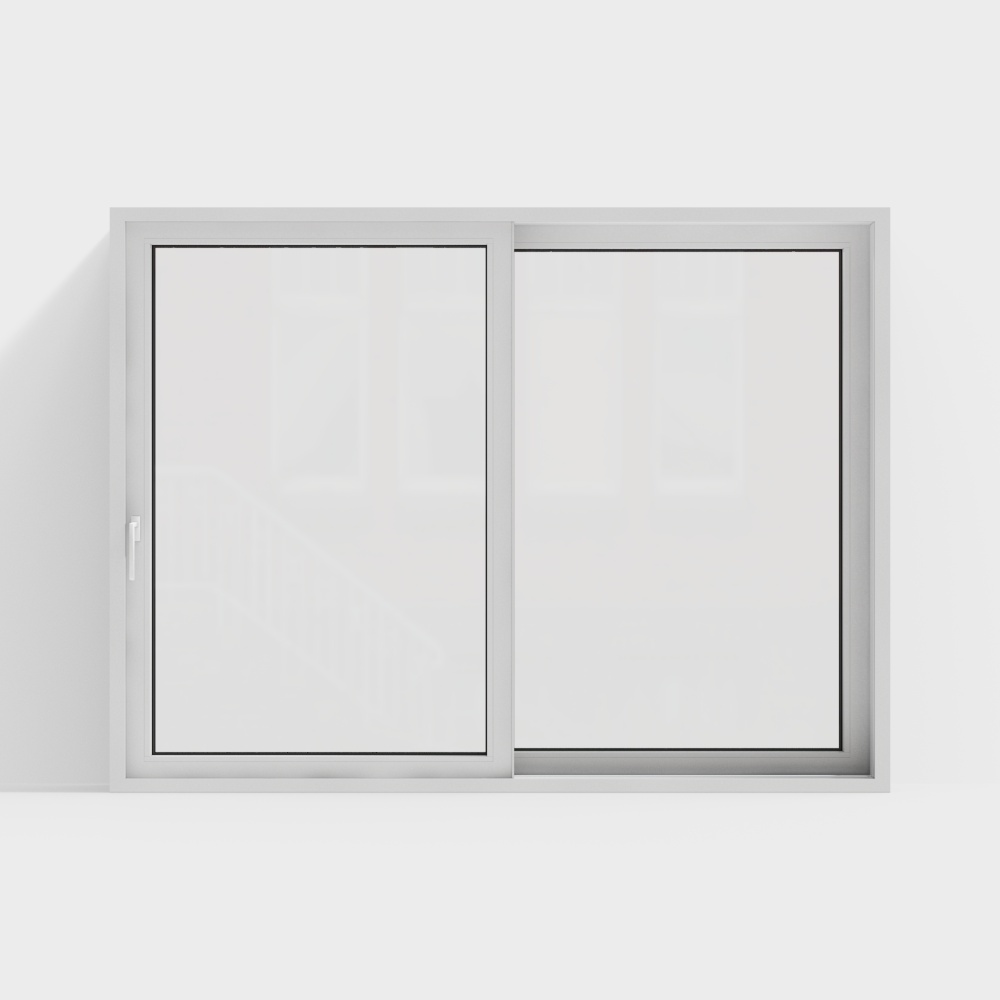 Modern minimalist casement windows