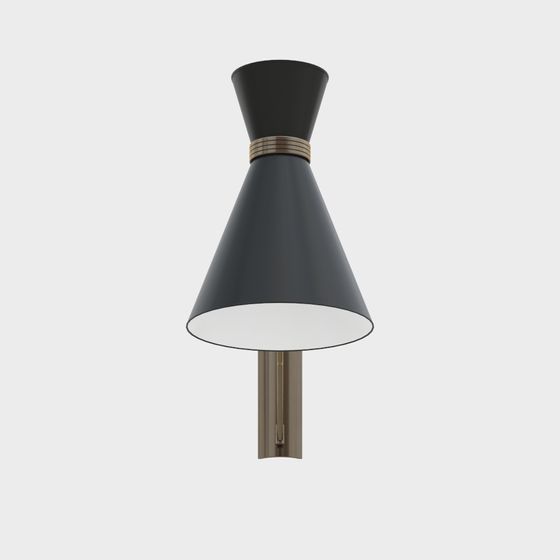 Stylish 3D Model Light Fixture Design