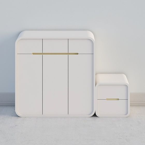 Urban Cube 3D model - Modern Minimalist Design