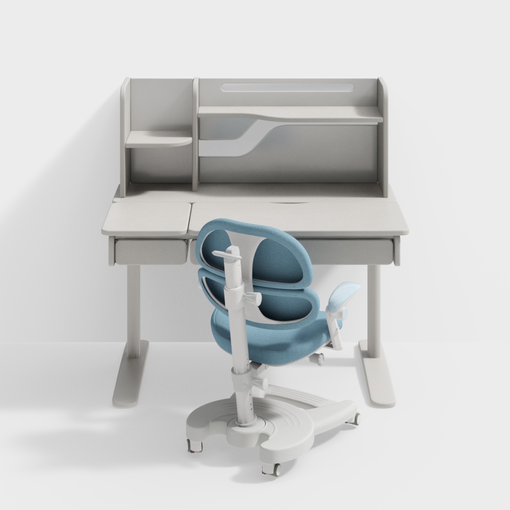 Modern Children's Desk and Chair Set