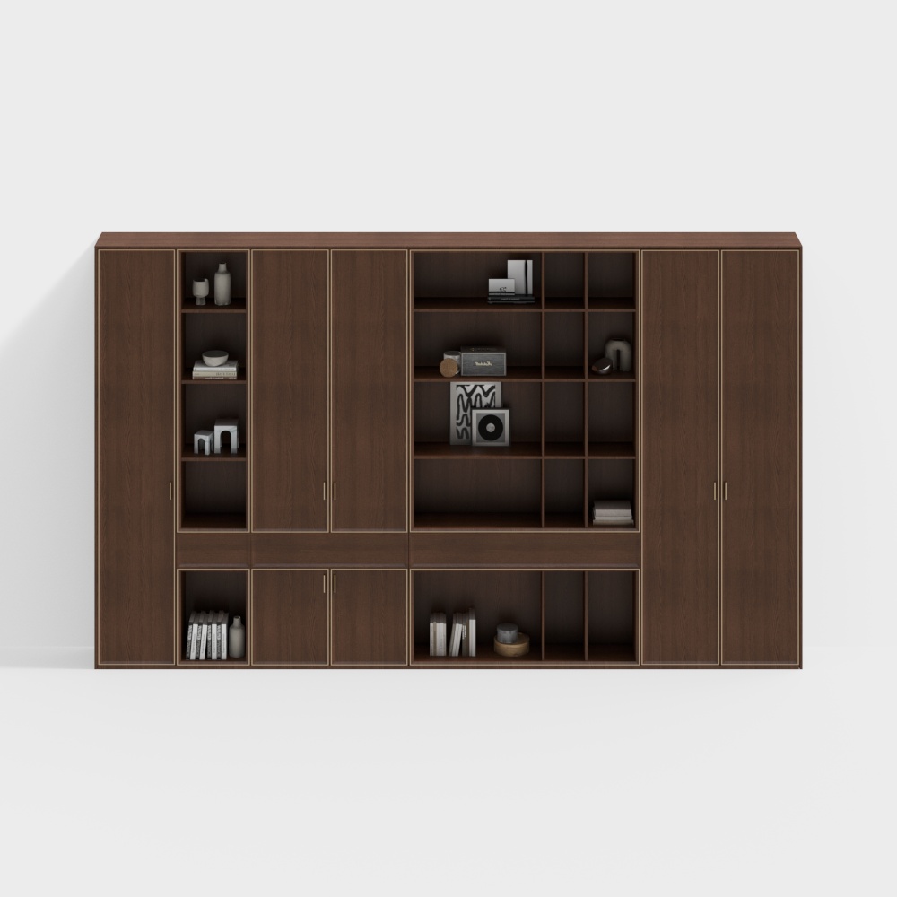 Vintage-Style Bookshelf