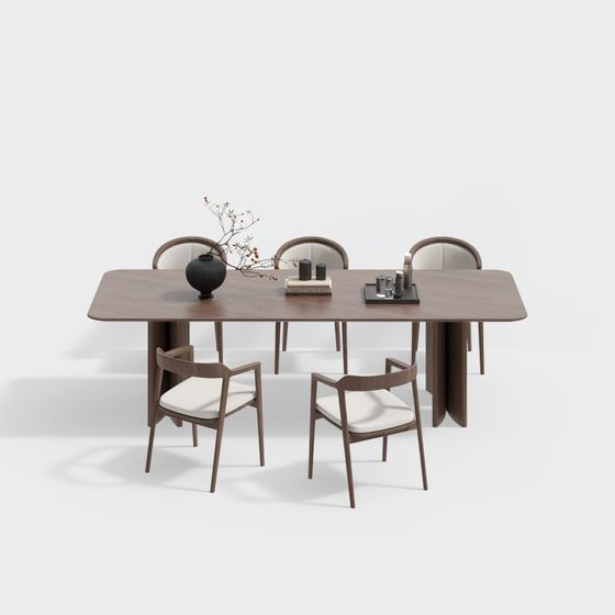 Bộ Bàn Ăn Kiểu Mới Trung Quốc