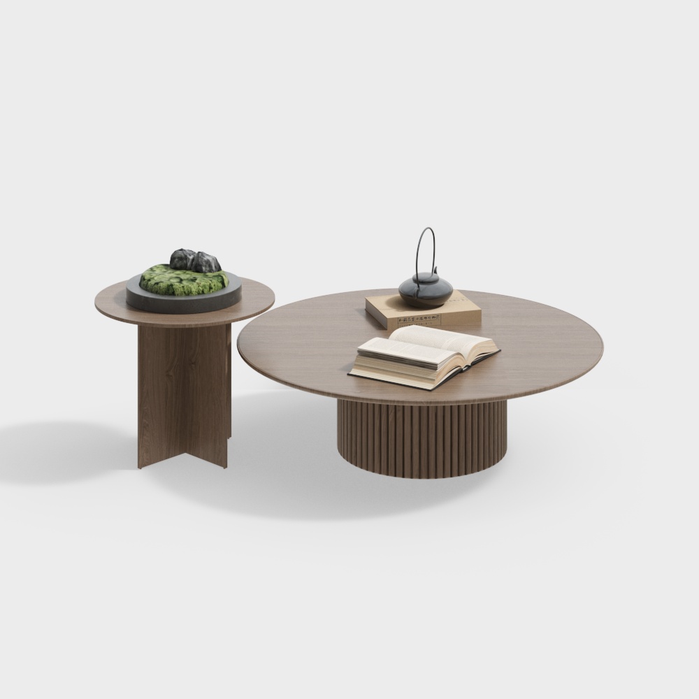 ชุดโต๊ะข้างสไตล์จีนสมัยใหม่