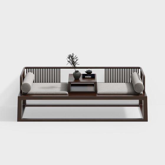 New Chinese-Style Luohan Bed