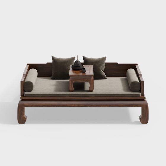 Neues chinesisches Luohan-Bett