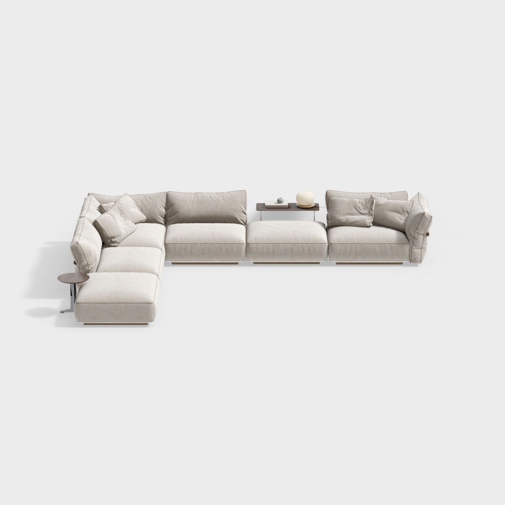 Sofa Góc Tối Giản Hiện Đại