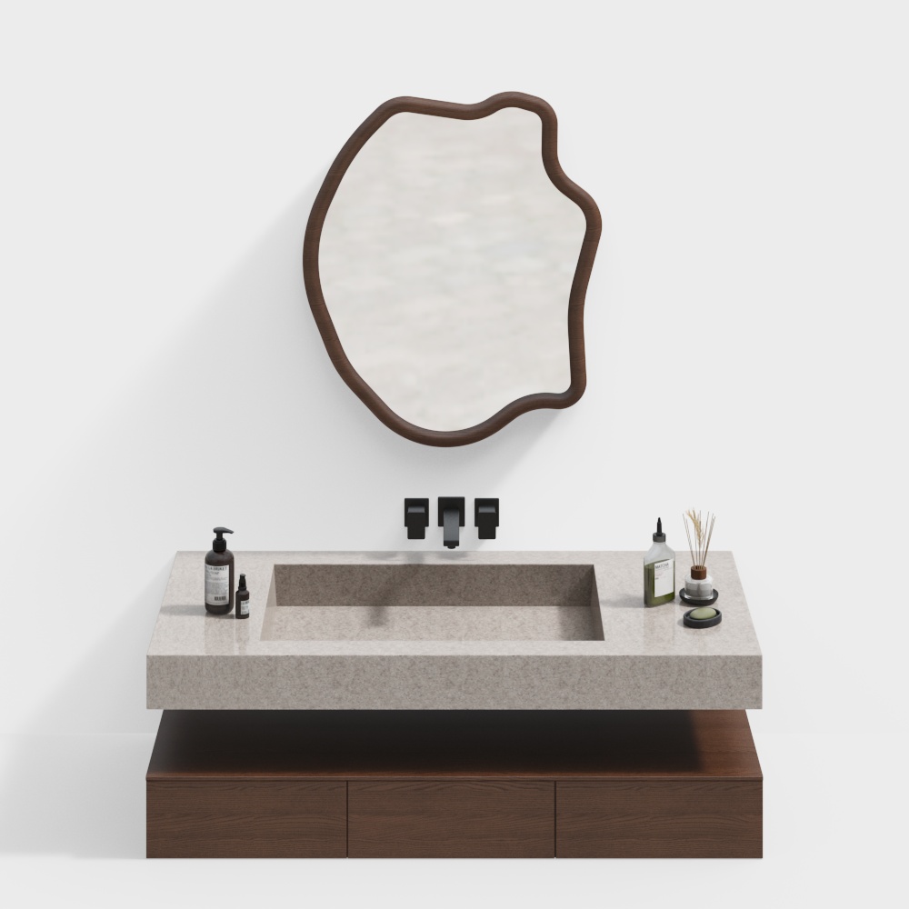 Gabinete de Baño Vintage