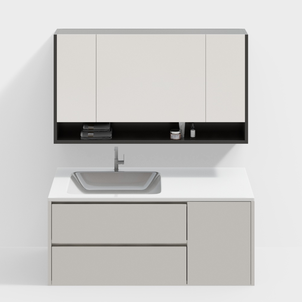 モダンバスルームキャビネット