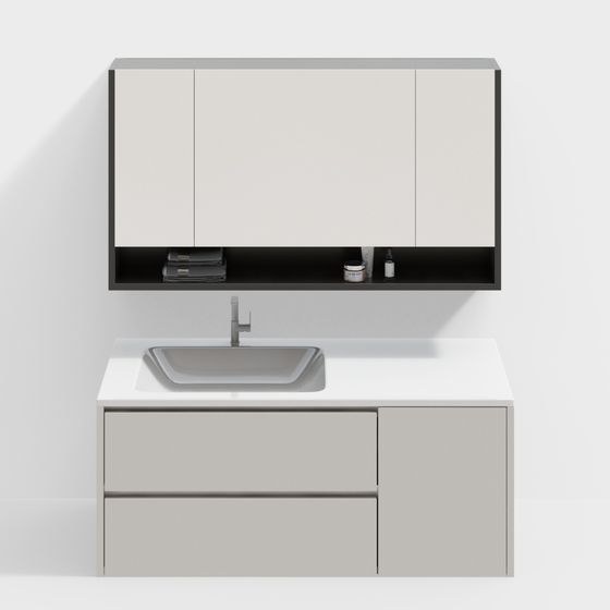 モダンバスルームキャビネット