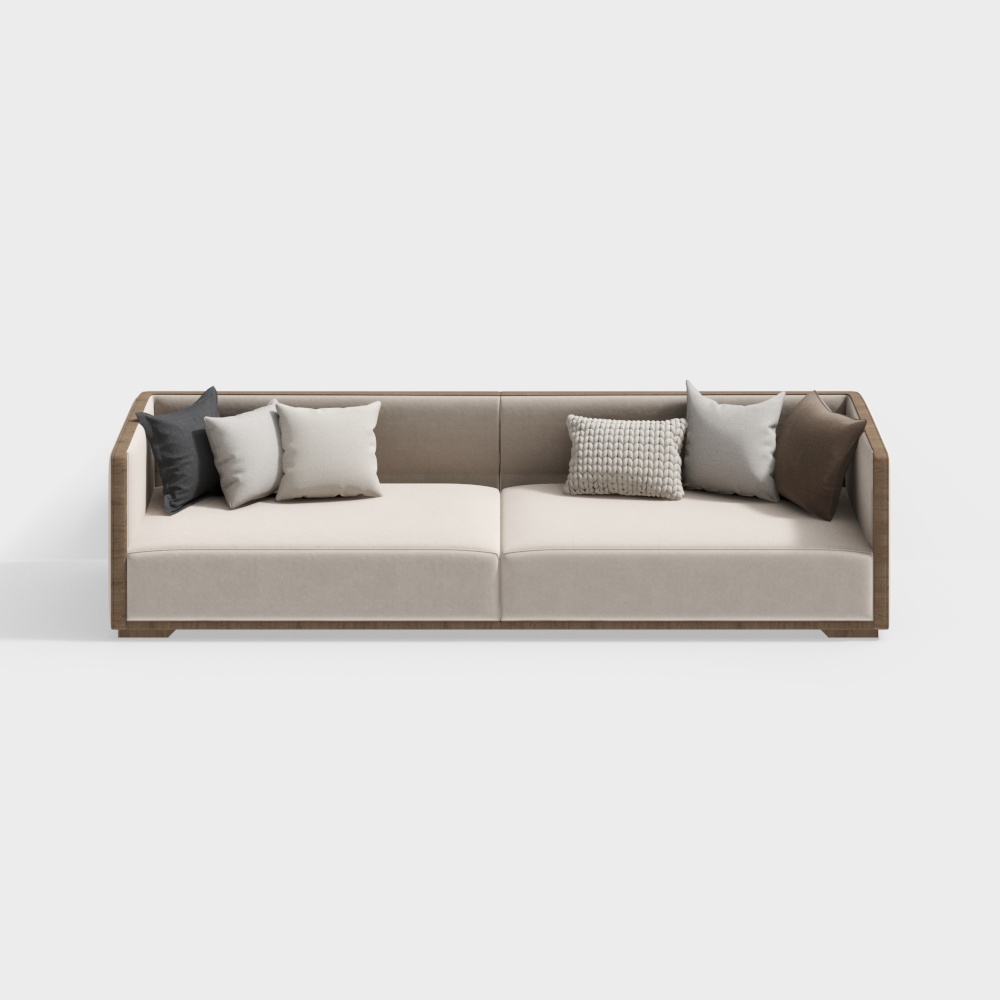 New Chinese Multi-Seat Sofa