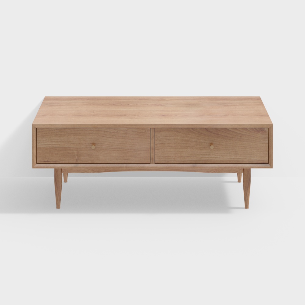 Bàn trà cổ điển làm từ gỗ tự nhiên