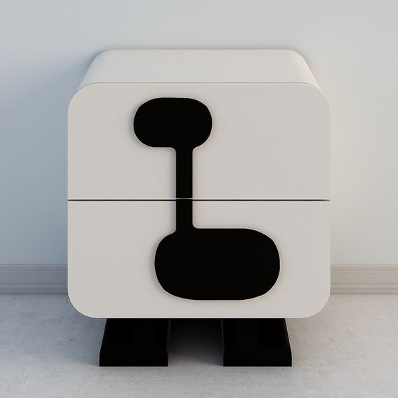 Table de nuit au design monotone