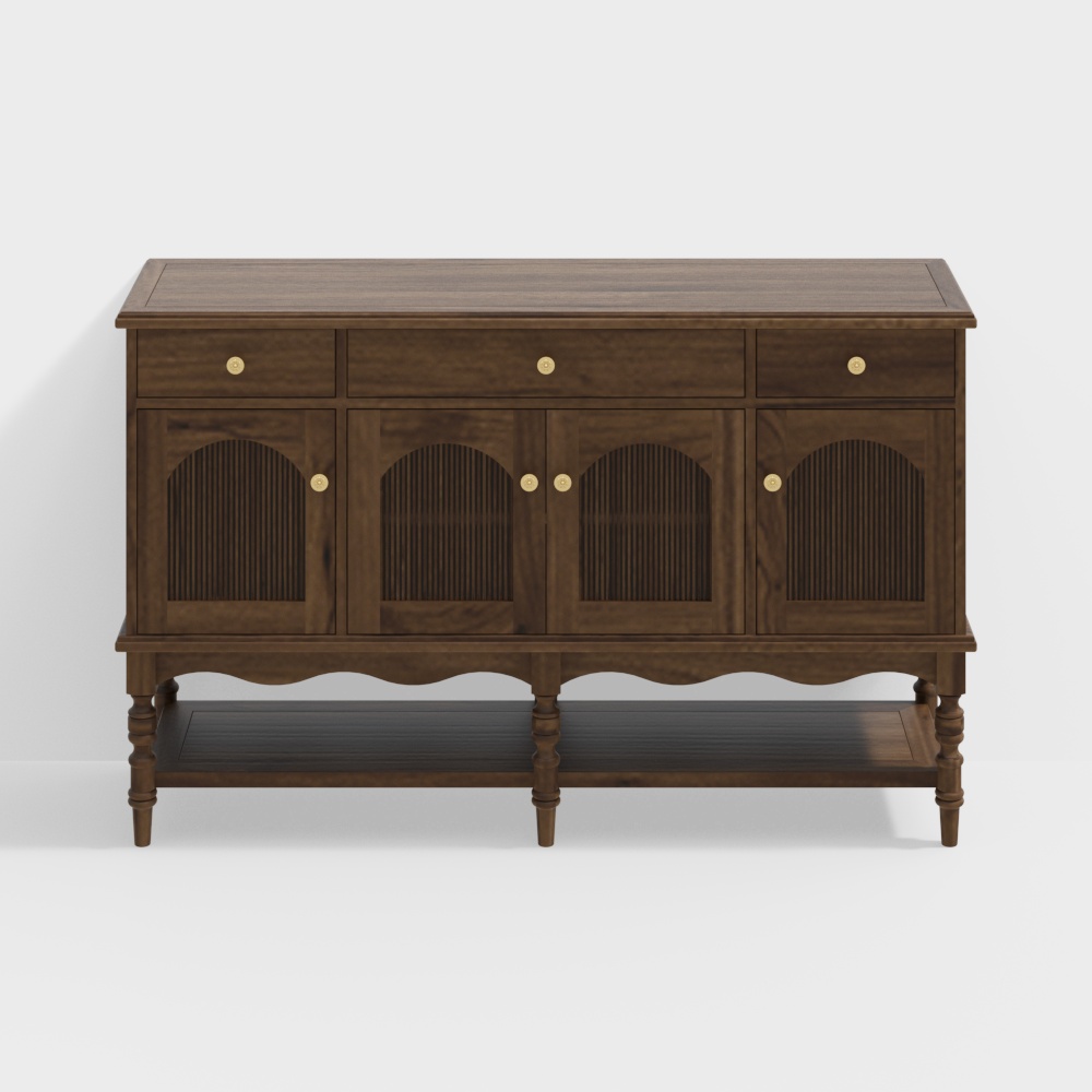 Flower Dish Sideboard