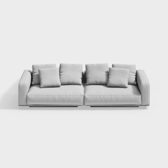 Sofá Minimalista de Tela