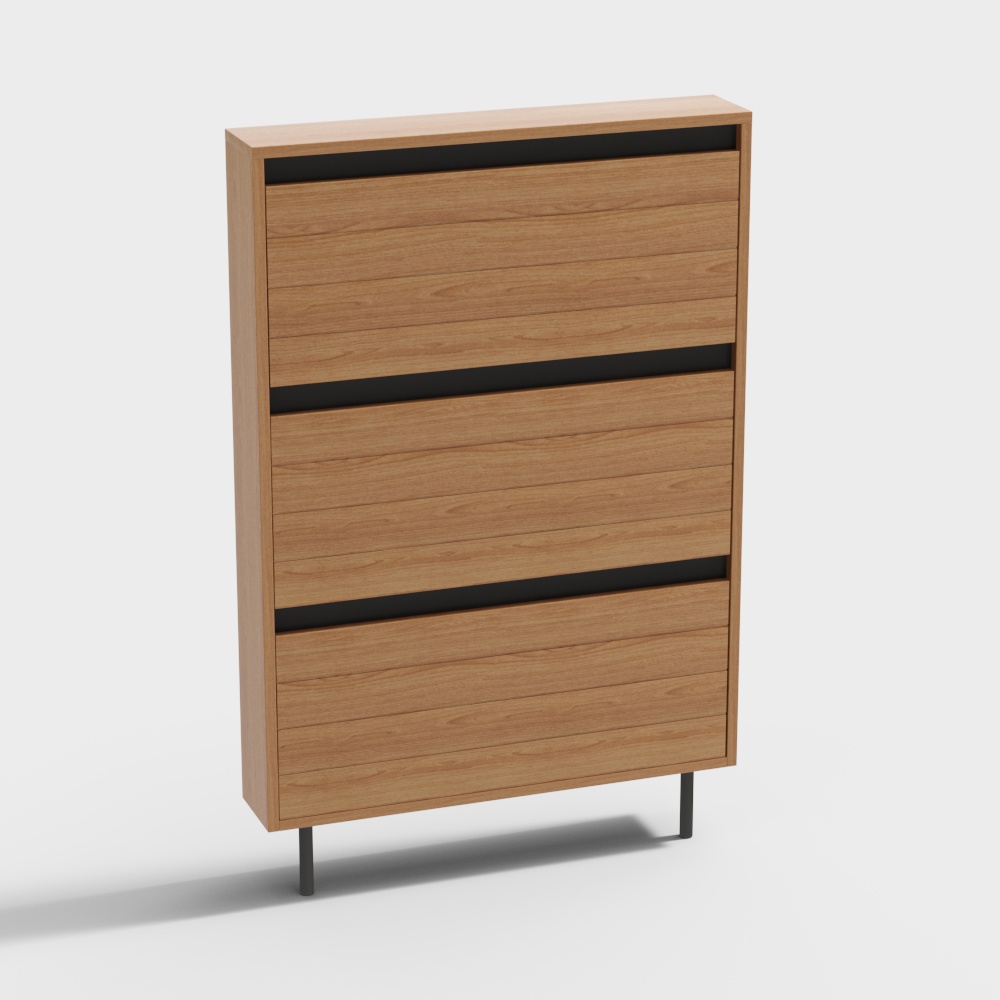 Cherry Slim Entrance Cabinet