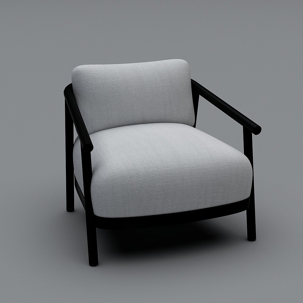 모던 스타일 패브릭 소파 체어