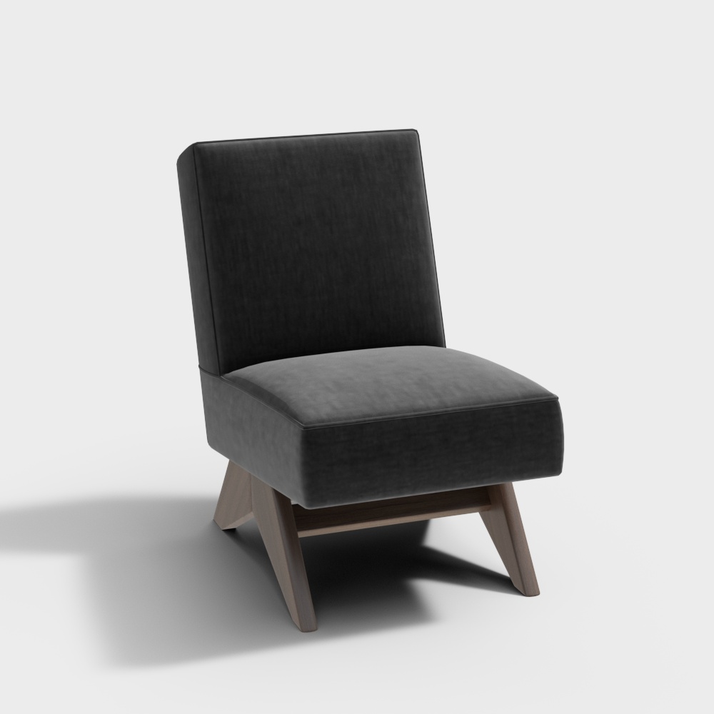 Poltrona Singola Nordic in Tweed