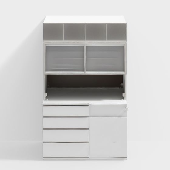 Modern Minimalist Cabinet 3D model