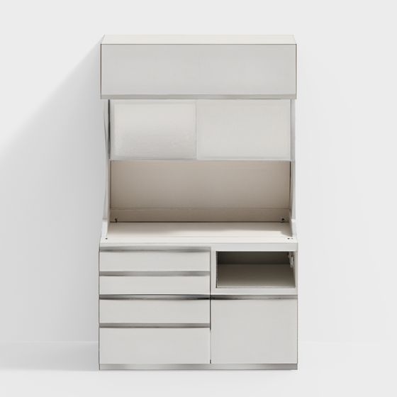 Modern Minimalist Cabinet 3D model