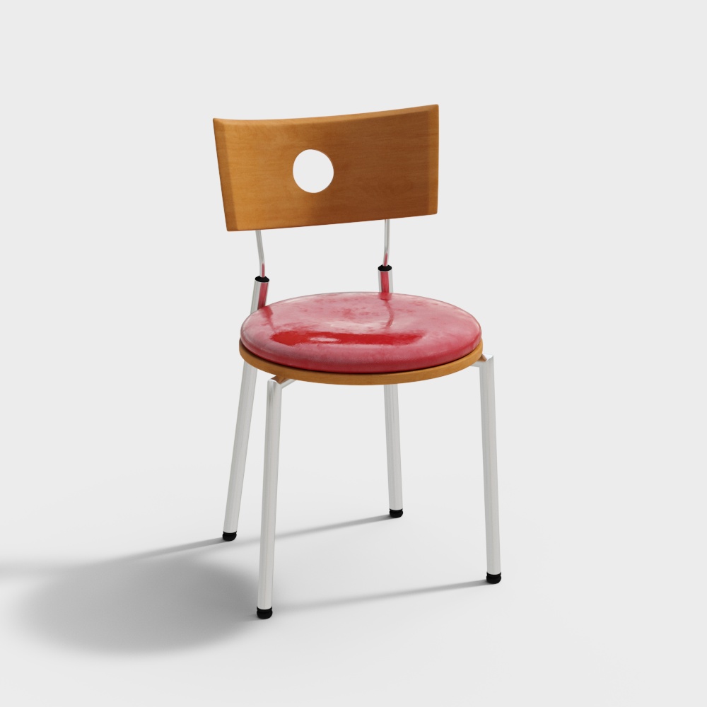 Sedia da Pranzo con Cuscino Bagel