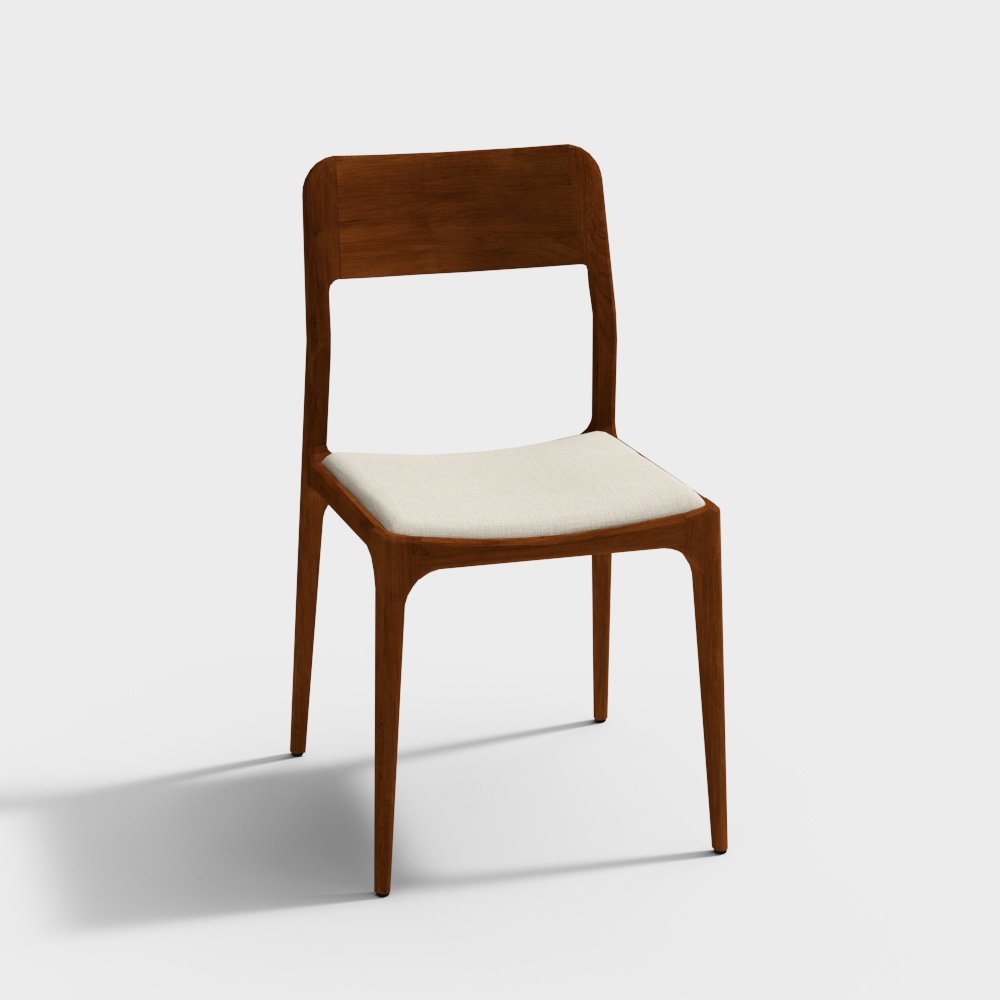 Sedia da Pranzo di Lusso in Legno