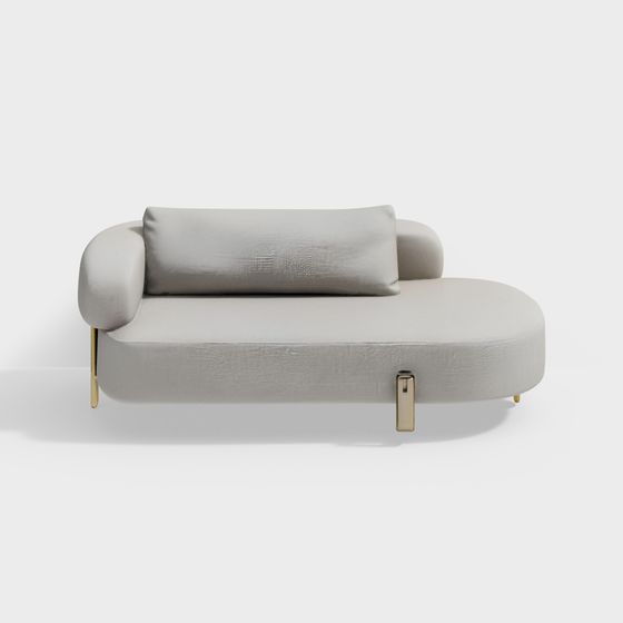 Curve Comfort Sofa 3D model