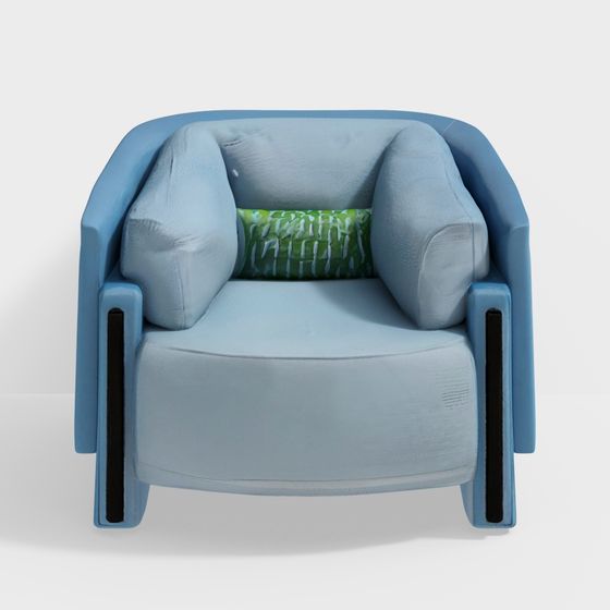 Stylish Comfortable Sofa 3D model