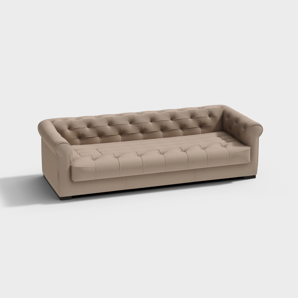 Modena Chesterfield Tufted Seat Sofa