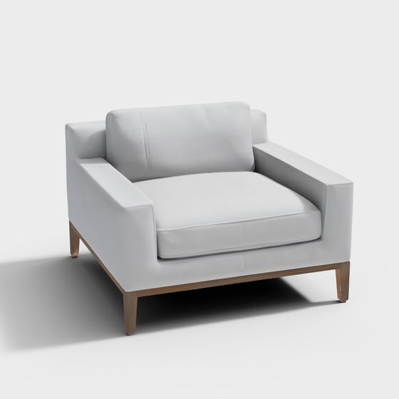 Urban Sofa 3D model for Contemporary Spaces