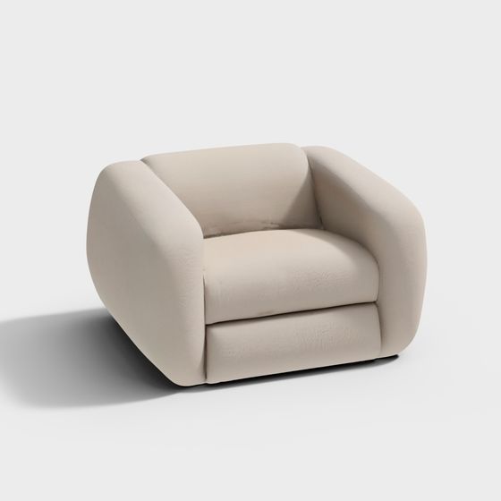 Cloud Sofa 3D model for Modern Interiors