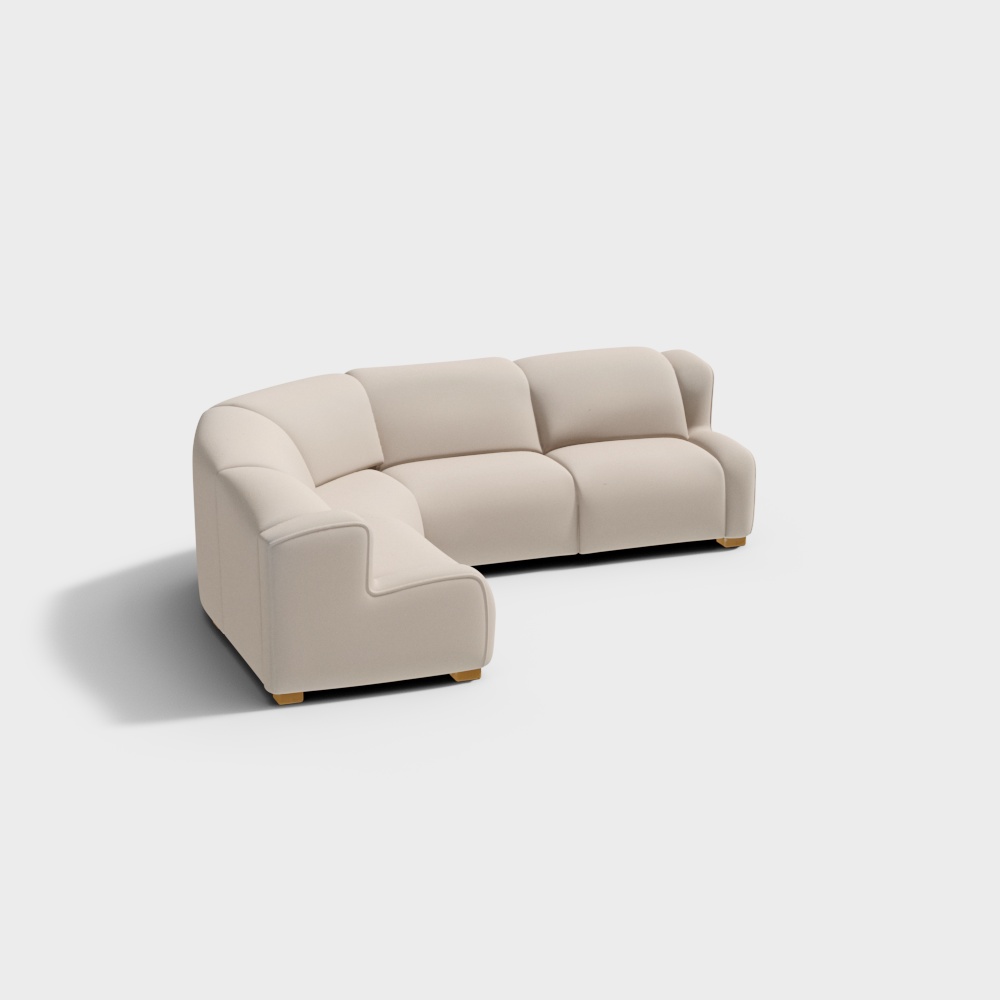Marcé Recliner Modular 4-Piece L-Sectional