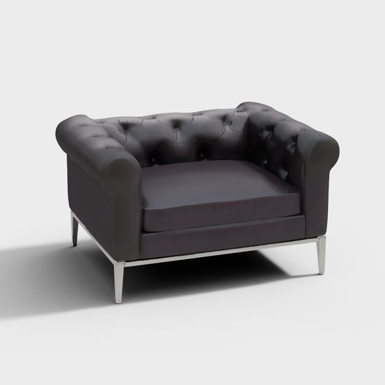 Chesterfield Classic Sofa 3D model