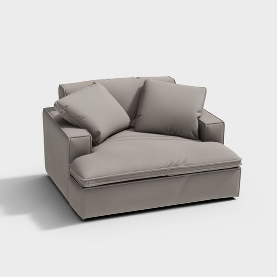 Urban Comfort Sofa 3D model