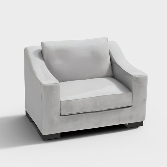 Urban Sofa 3D model for Modern Spaces
