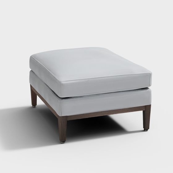 Urban Comfort Ottoman 3D model