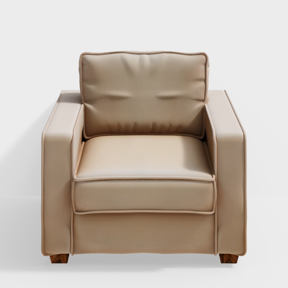 Albus One Seater Fabric Sofa